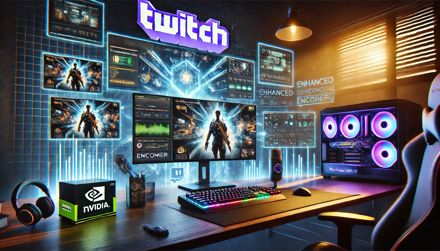 Upgrade Livestreams with Twitch Enhanced Broadcasting and NVIDIA Encoder